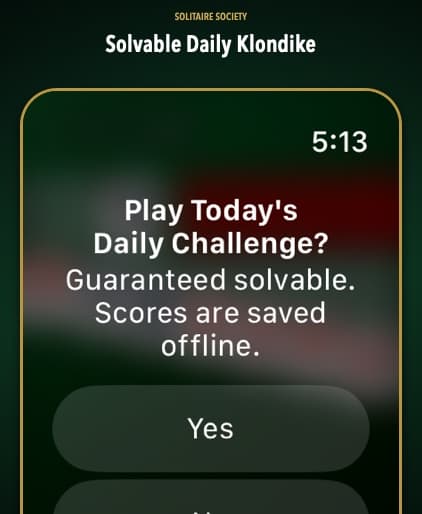 Daily Challenge on Apple Watch